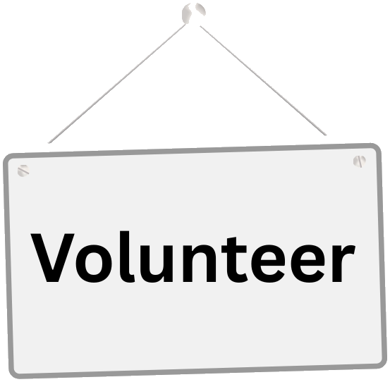 Volunteer sign